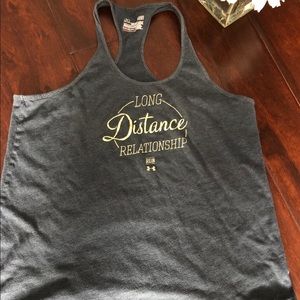 Under Armour Tank ‘Long Distance Relationship’